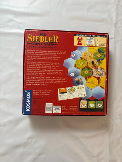 Brettspiel Die Siedler von Catan - Kosmos 1995 - Holz - vollständig - Ansicht 10