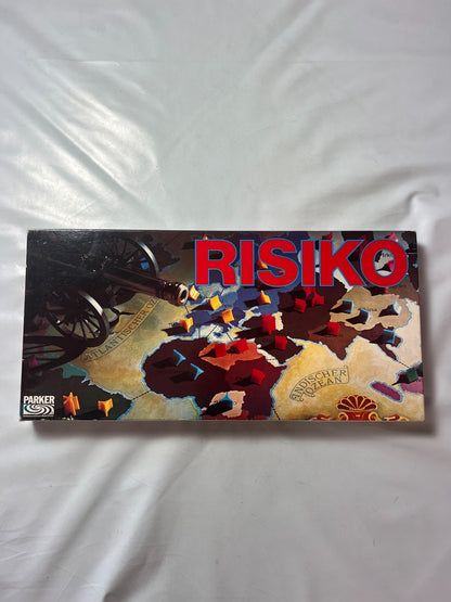 Brettspiel  RISIKO ERSTAUSGABE Schwarz  PARKER 1975  Vollständig - Ansicht 4