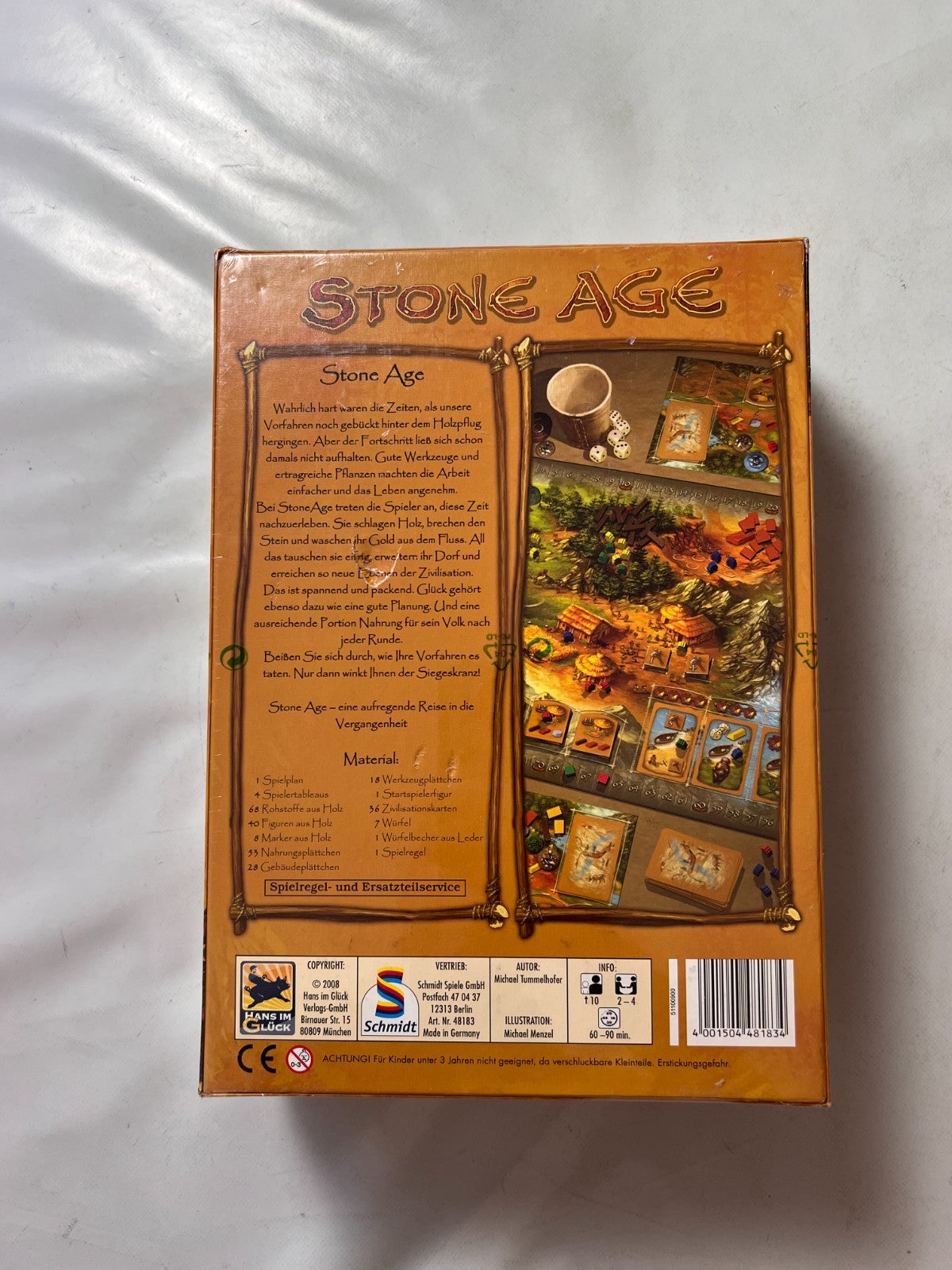 Stone Age: Das Ziel ist dein Weg Grundspiel - Hans im Glück - NEU in Folie - Ansicht 7