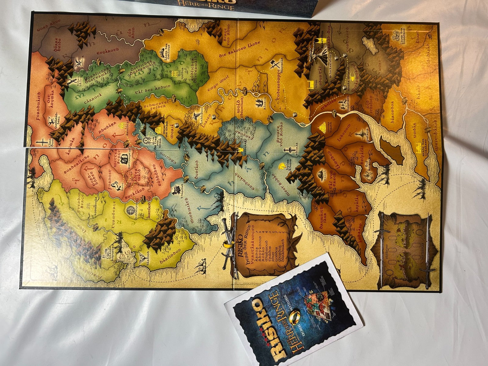 Risiko  Herr der Ringe  Erobere Mittelerde  Hasbro  Vollständig - Ansicht 6