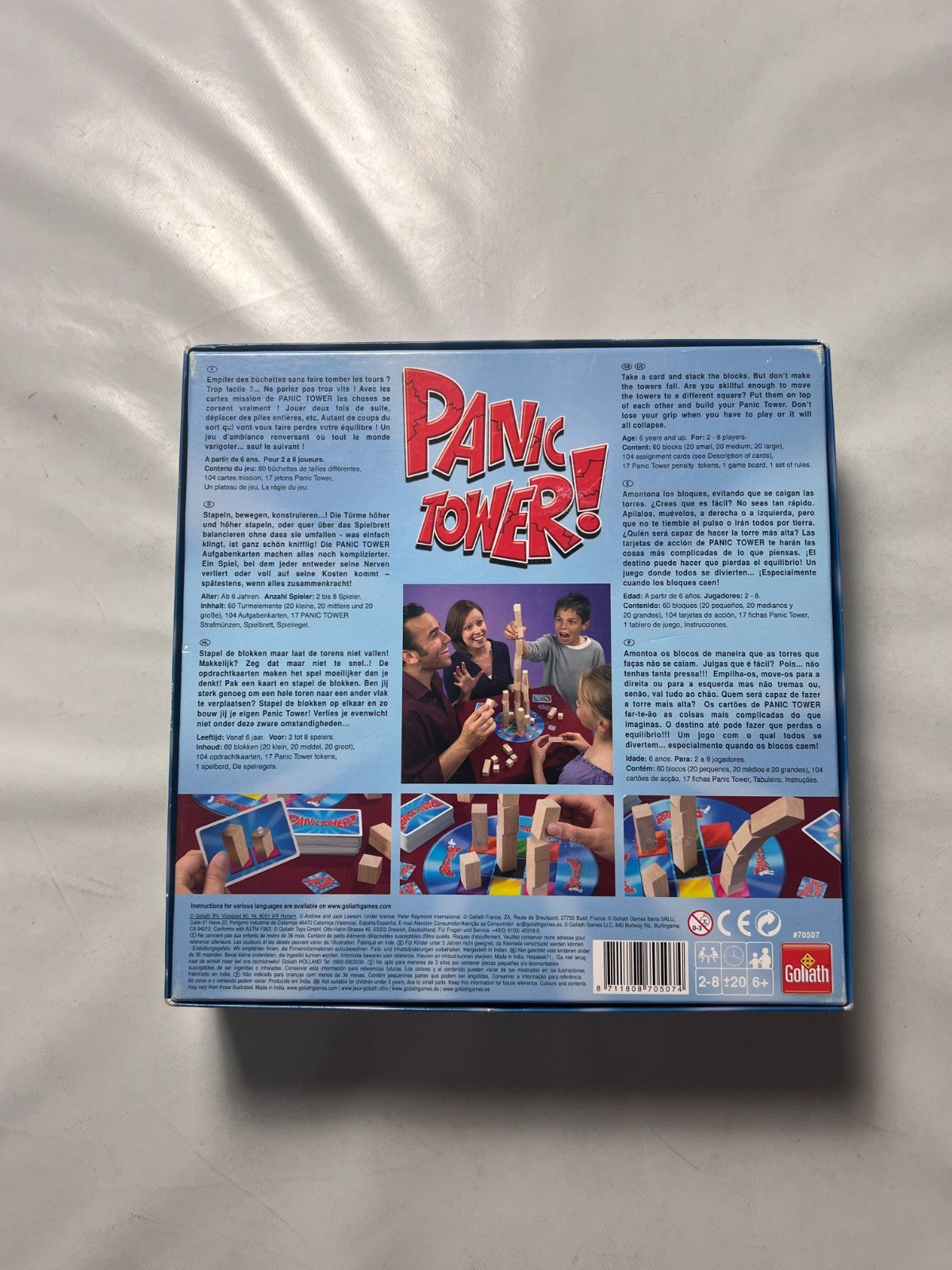 Panic Tower! 2010 Spiel des Jahres Goliath Brettspiel  Vollständig - Ansicht 10