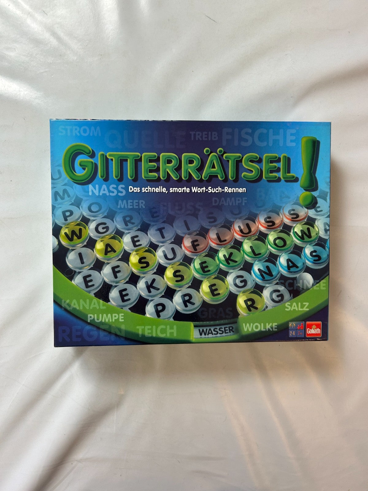 Gitterrätsel Goliath 70473 Brettspiel Gesellschaftsspiel  Vollständig - Ansicht 2