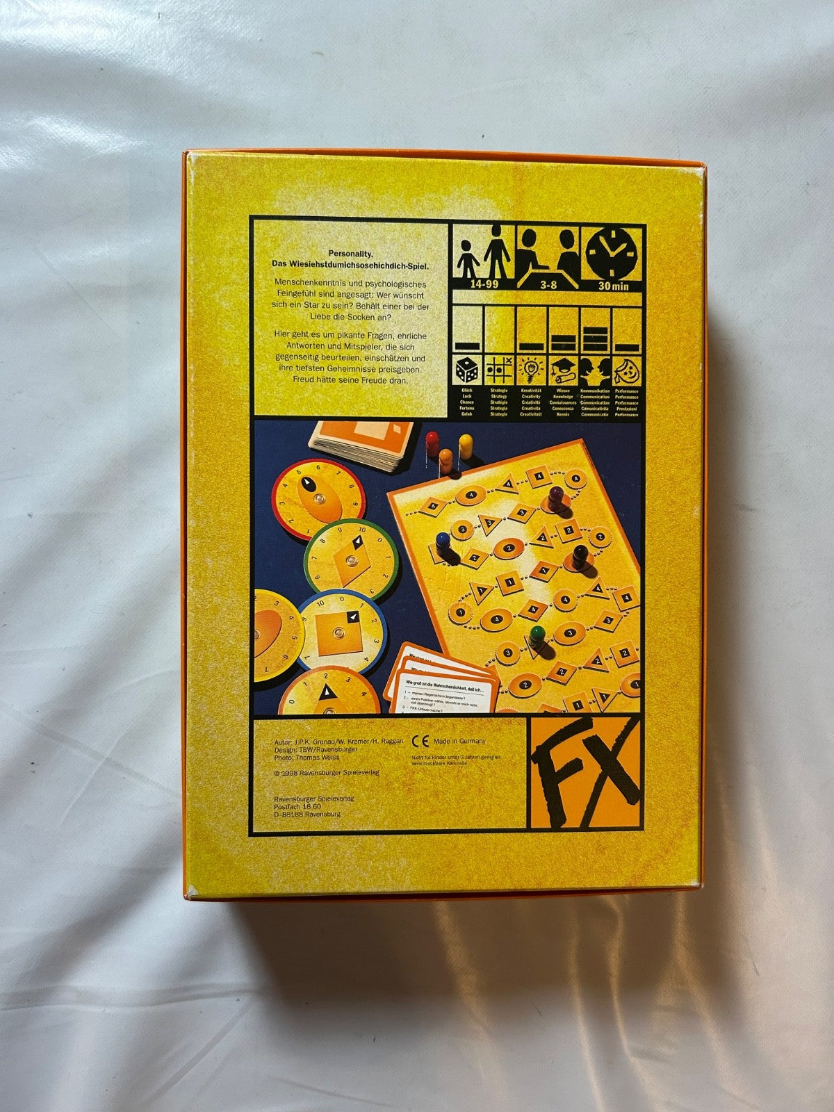 Detailfoto 8 – SKU A11010 – Gesellschaftsspiel gebraucht bei Brettspielimperium