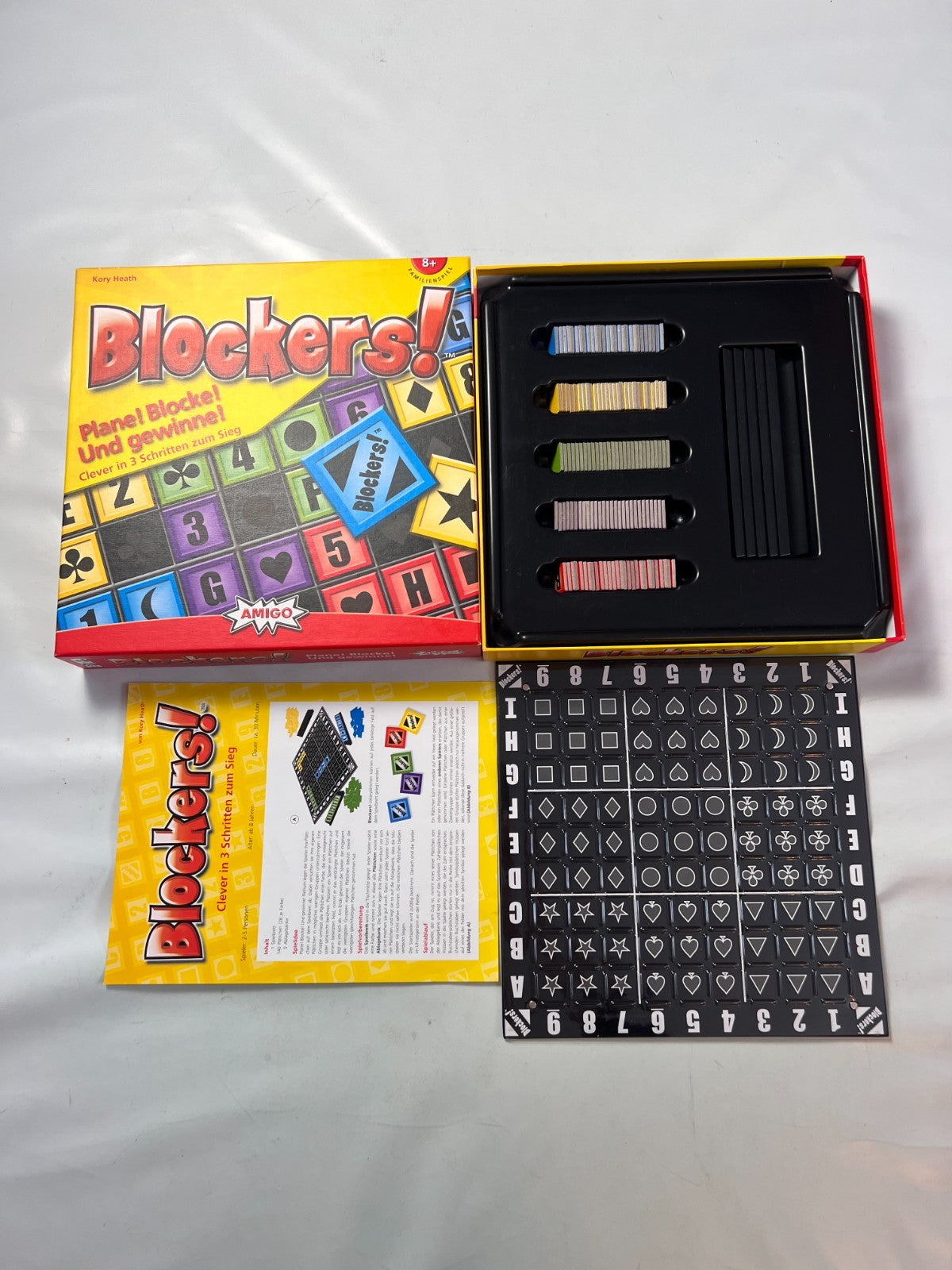 Blockers Spiel Amigo Gesellschaftsspiel Brettspiel  Vollständig Top - Ansicht 2