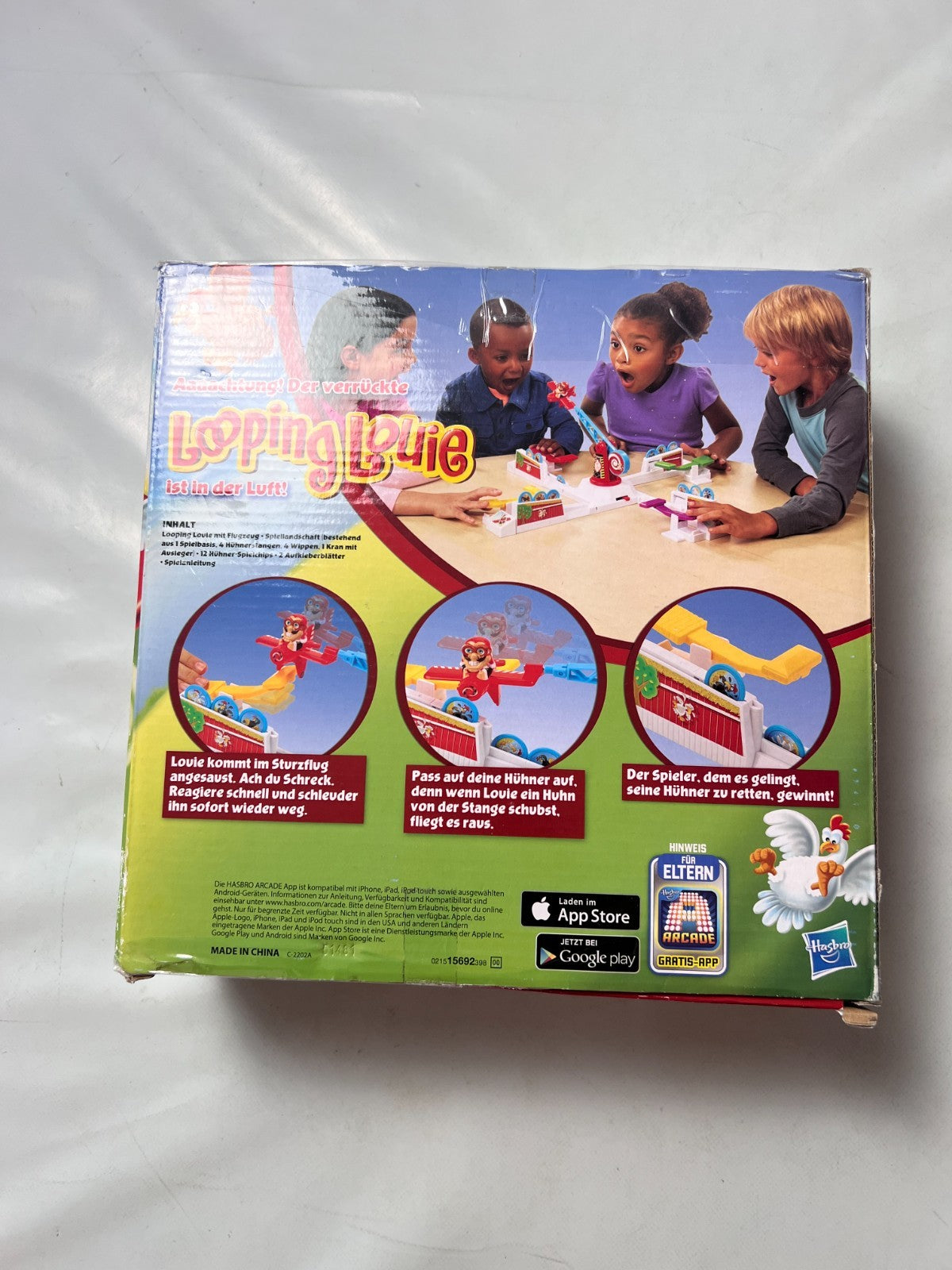 Brettspiel  Looping Louie  Hasbro  getestet vollständig - Ansicht 11