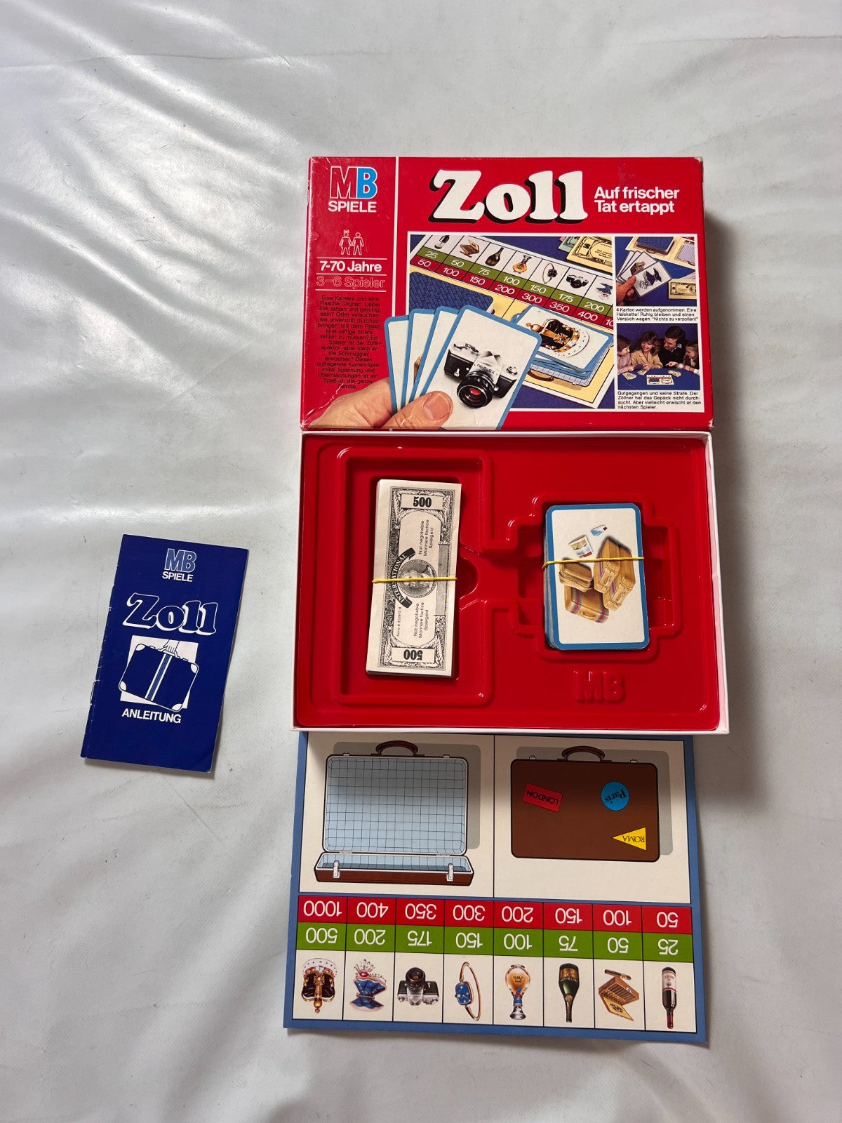 Zoll  auf frischer Tat ertappt  MB Spiele 1982  Vollständig - Ansicht 2