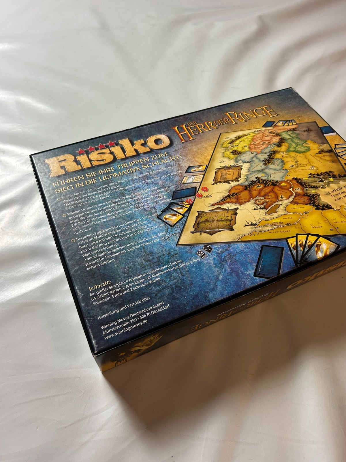 Risiko  Herr der Ringe  Erobere Mittelerde  Hasbro  Vollständig - Ansicht 12