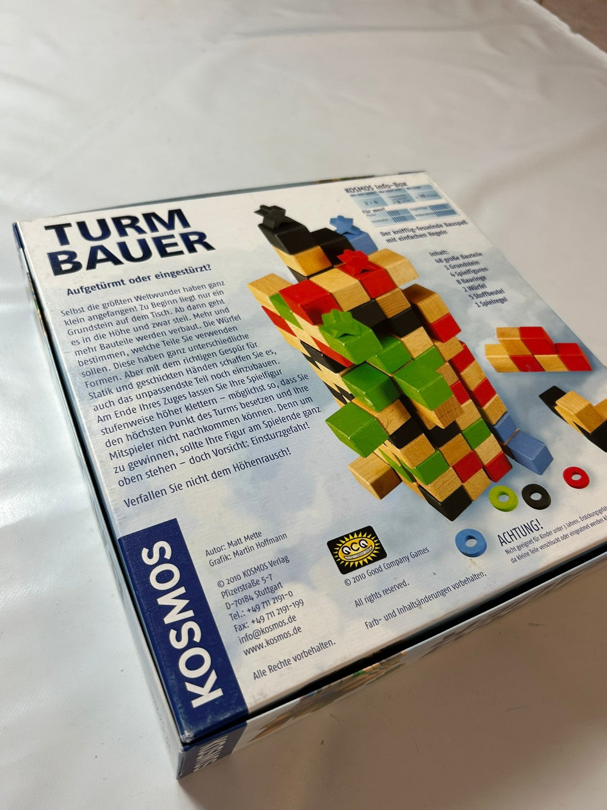 Detailfoto 10 – SKU A9223 – Gesellschaftsspiel gebraucht bei Brettspielimperium