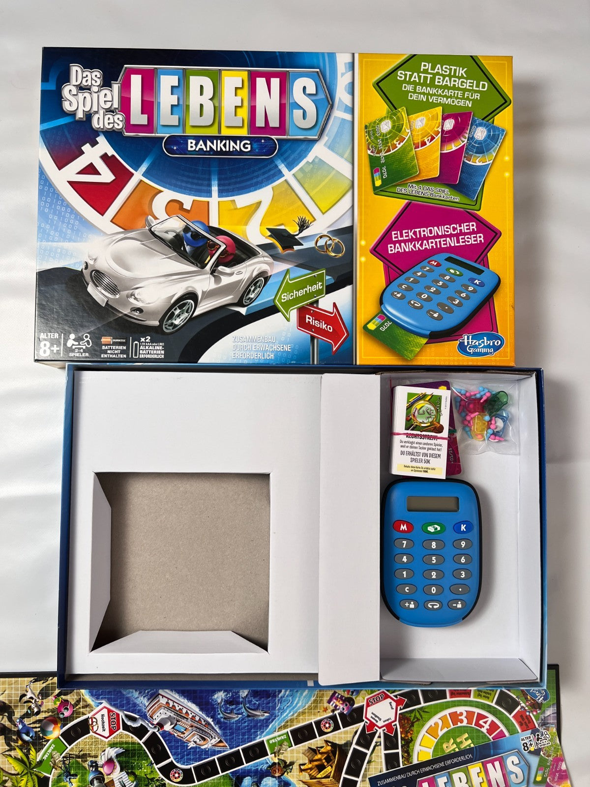 Das Spiel des Lebens Banking Hasbro Brettspiel - Vollständig - Ansicht 3