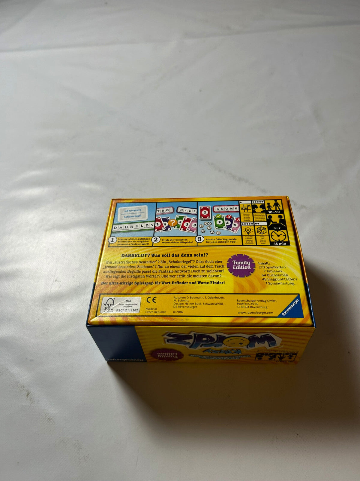 Detailfoto 8 – SKU A7177 – Gesellschaftsspiel gebraucht bei Brettspielimperium