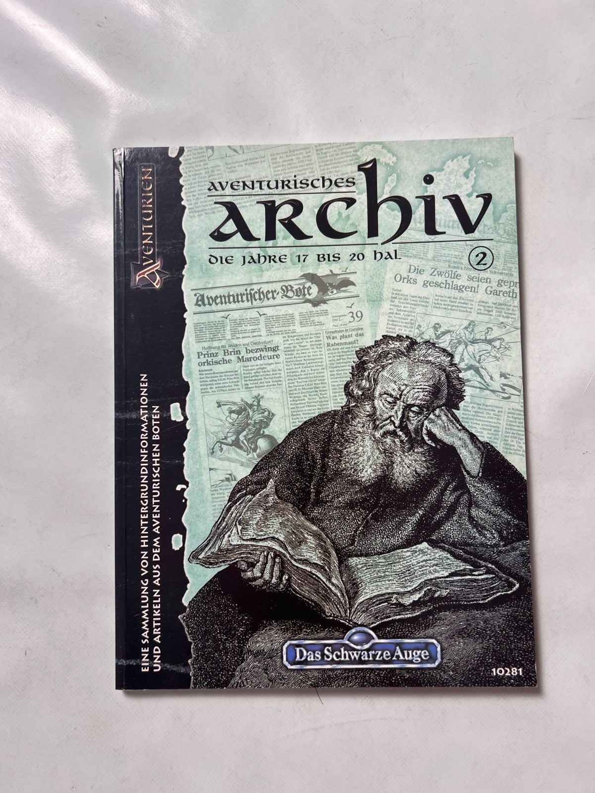 DSA 4 Das schwarze Auge Aventurisches Archiv Die Jahre 17 bis 20 Hal 10281 Heft - Ansicht 2