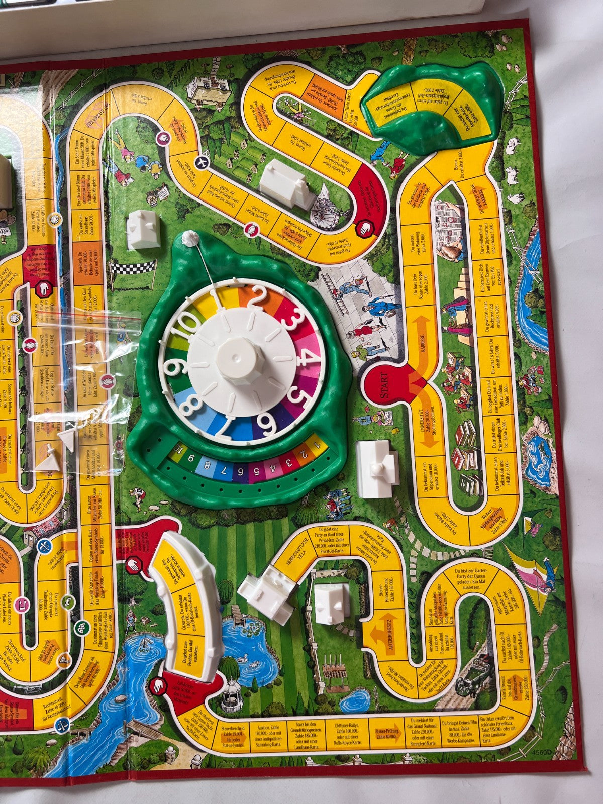 MB Spiele, Spiel des Lebens, 100 Jahre Edition, Vintage 1992, vollständig - Ansicht 4