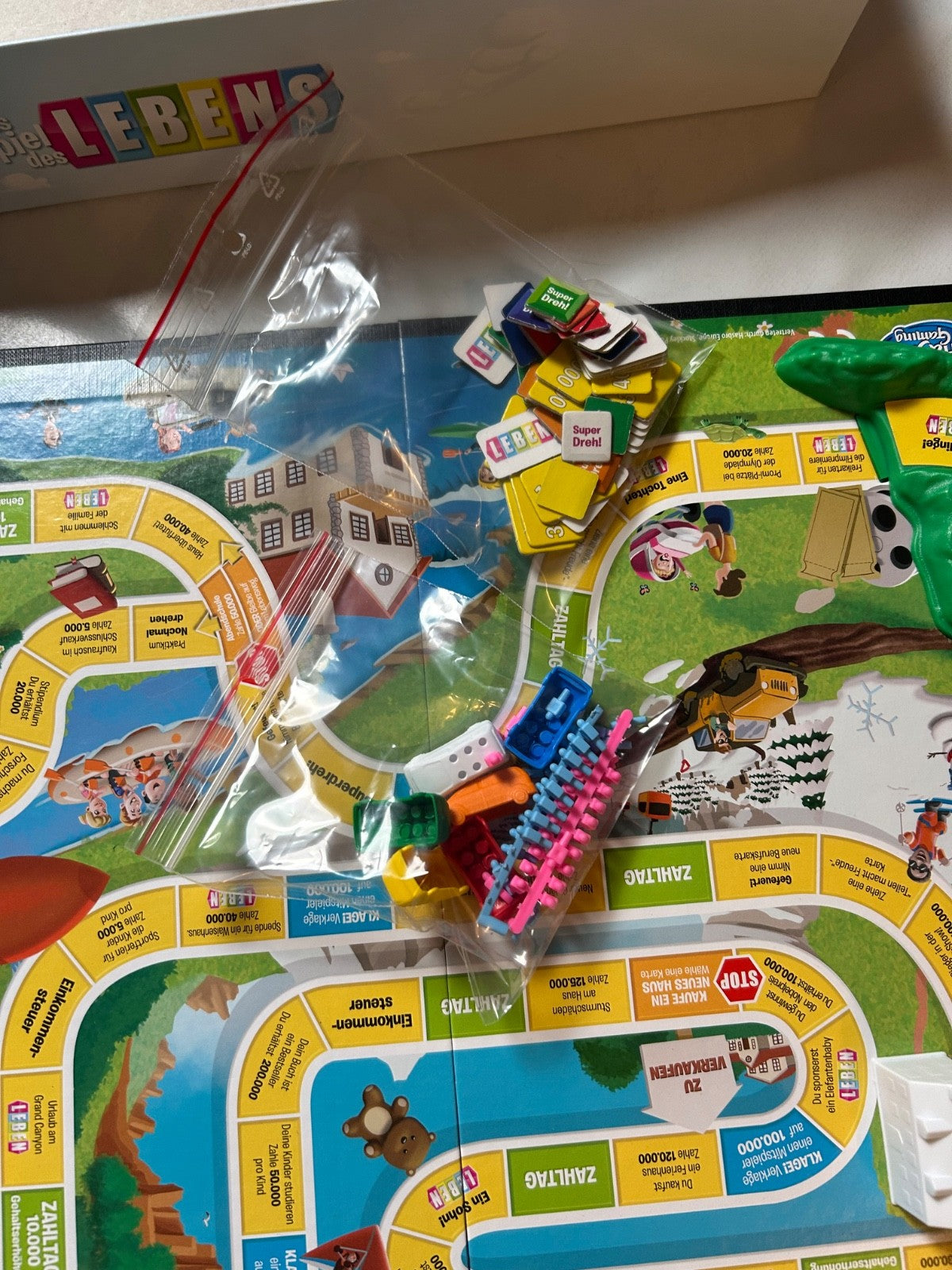 Das Spiel des Lebens Original Hasbro 2015 Brettspiel  Vollständig - Ansicht 13