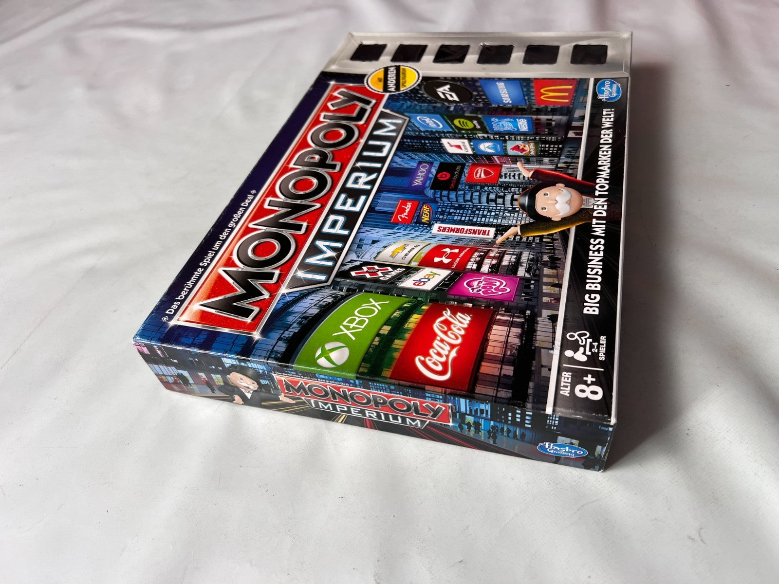 Spiel Monopoly Imperium silber Topmarken DER WELT Hasbro vollständig - Ansicht 5