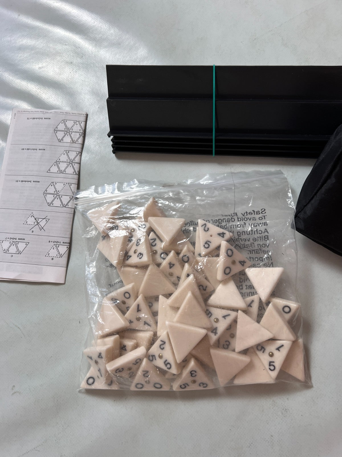 Triominos® Compact von Goliath 60645 - vollständig mit Tasche + Anleitung - Ansicht 4