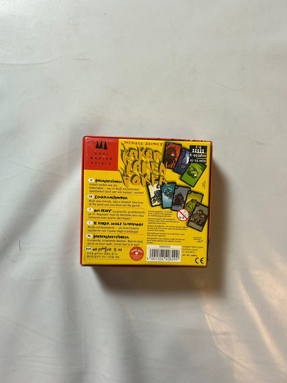 Detailfoto 8 – SKU A12511 – Kartenspiel gebraucht bei Brettspielimperium