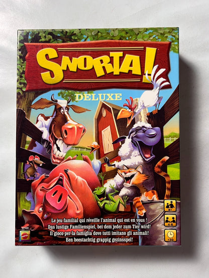 Snorta! Deluxe  Brettspiel Gesellschaftsspiel  Mattel 2009  vollständig - Ansicht 4