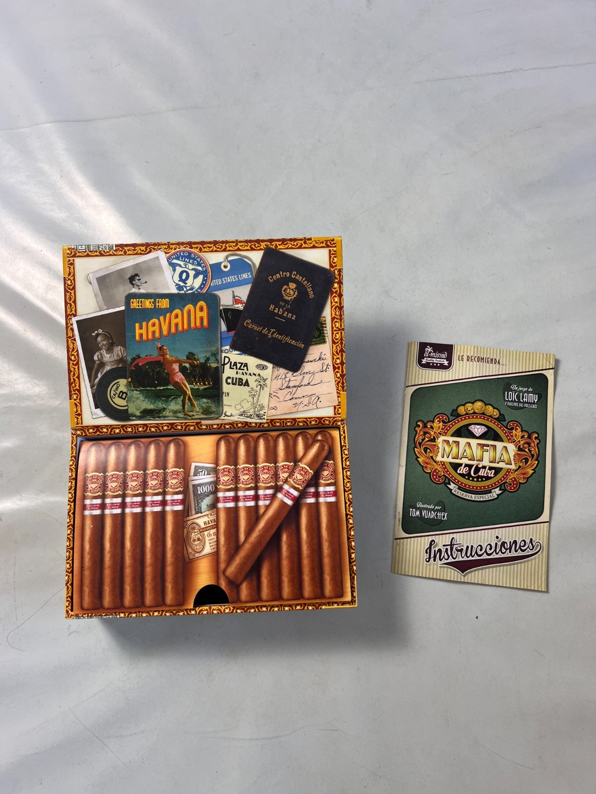 MAFIA DE CUBA  Gesellschaftsspiel  Asmodee  vollständig - Ansicht 3