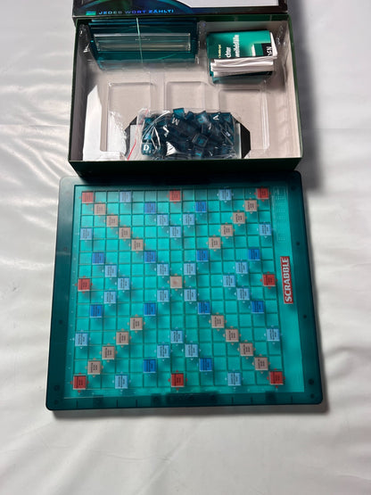 Scrabble Jubiläumsausgabe 60 Jahre Mattel Brettspiel Spiel  Vollständig - Ansicht 4