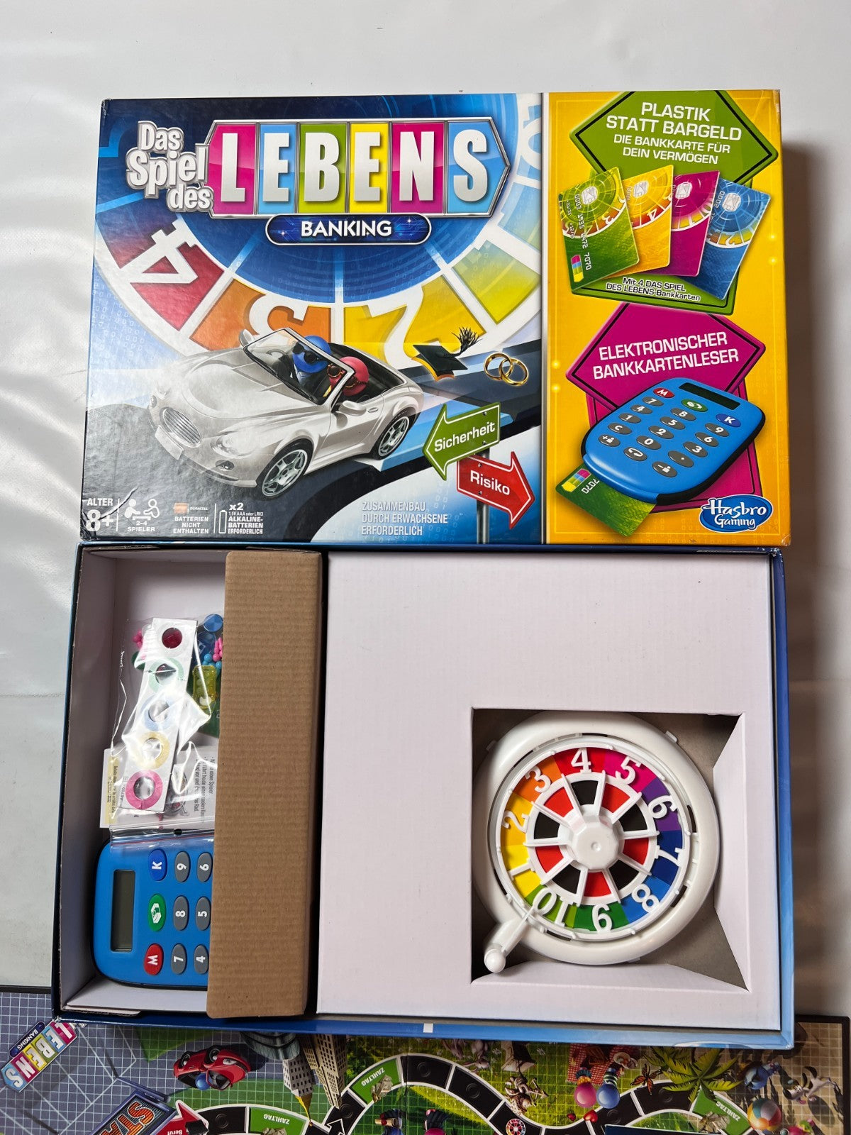 Das Spiel des Lebens Banking Hasbro Brettspiel  Vollständig - Ansicht 3
