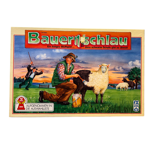 Bauernschlau von FX Schmid Familienspiel Brettspiel von 1991 vollständig - Ansicht 1