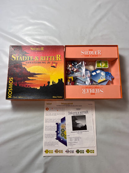 Die Siedler von Catan Städte und Ritter Erweiterung HOLZ - Vollständig - Ansicht 2