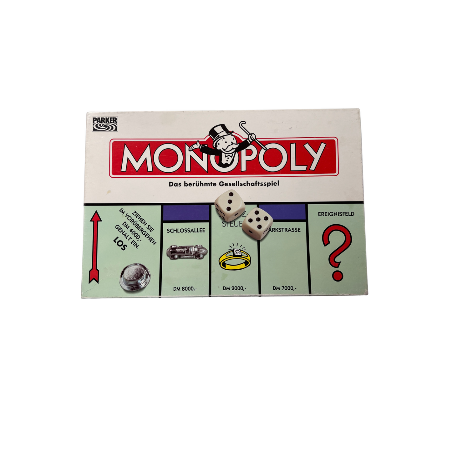 Brettspiel   Monopoly  Parker DMVersion 1996  Vollständig - Ansicht 1