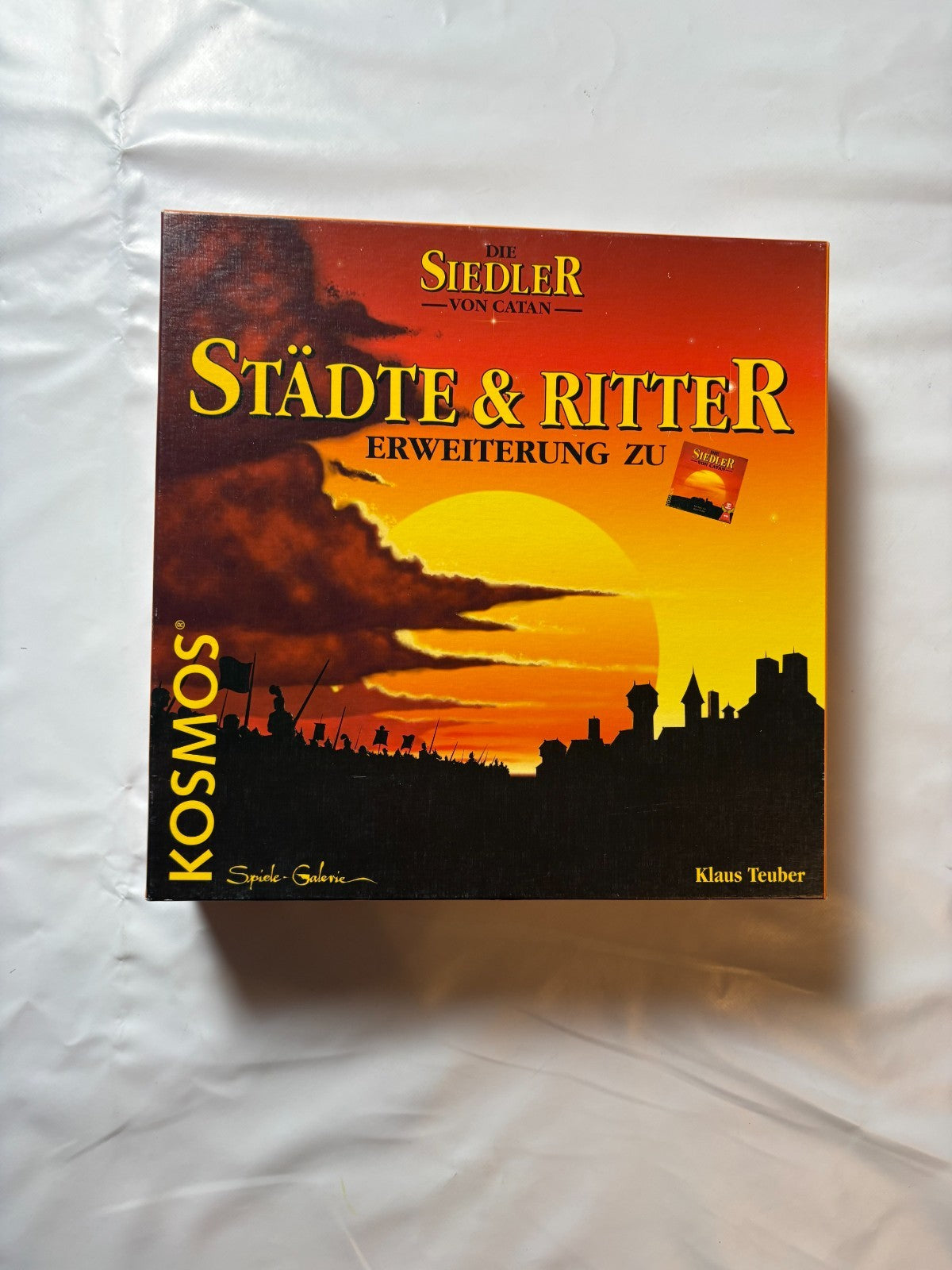 Die Siedler von Catan Städte und Ritter Erweiterung HOLZ - Vollständig - Ansicht 2