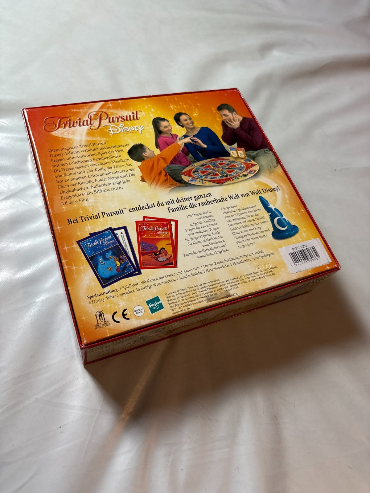 Trivial Pursuit Disney rote Edition Hasbro Spiel Gesellschaftsspie  vollständig - Ansicht 13