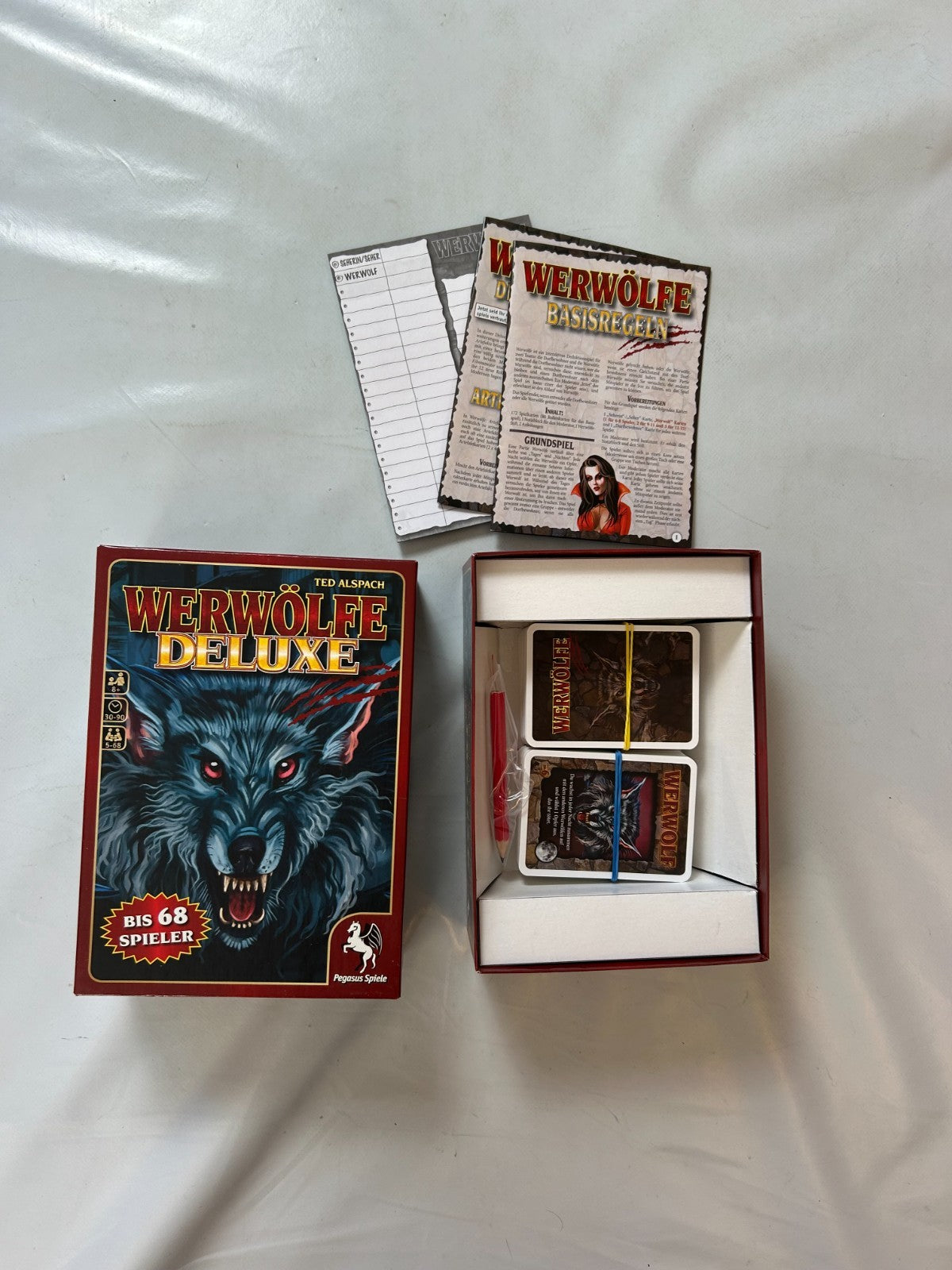 Werwölfe DeLuxe bis 68 Spieler - Pegasus - Vollständig - Ansicht 6