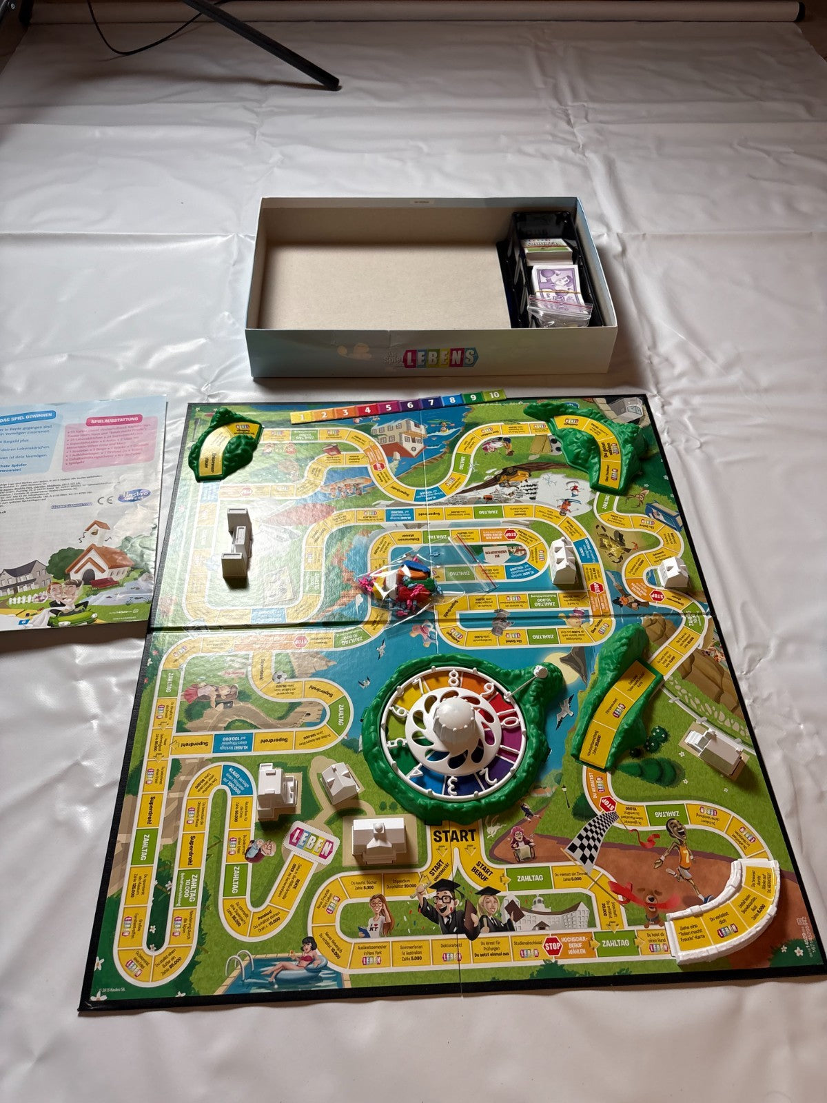 Das Spiel des Lebens Original Hasbro 2015 Brettspiel - Vollständig - Ansicht 11