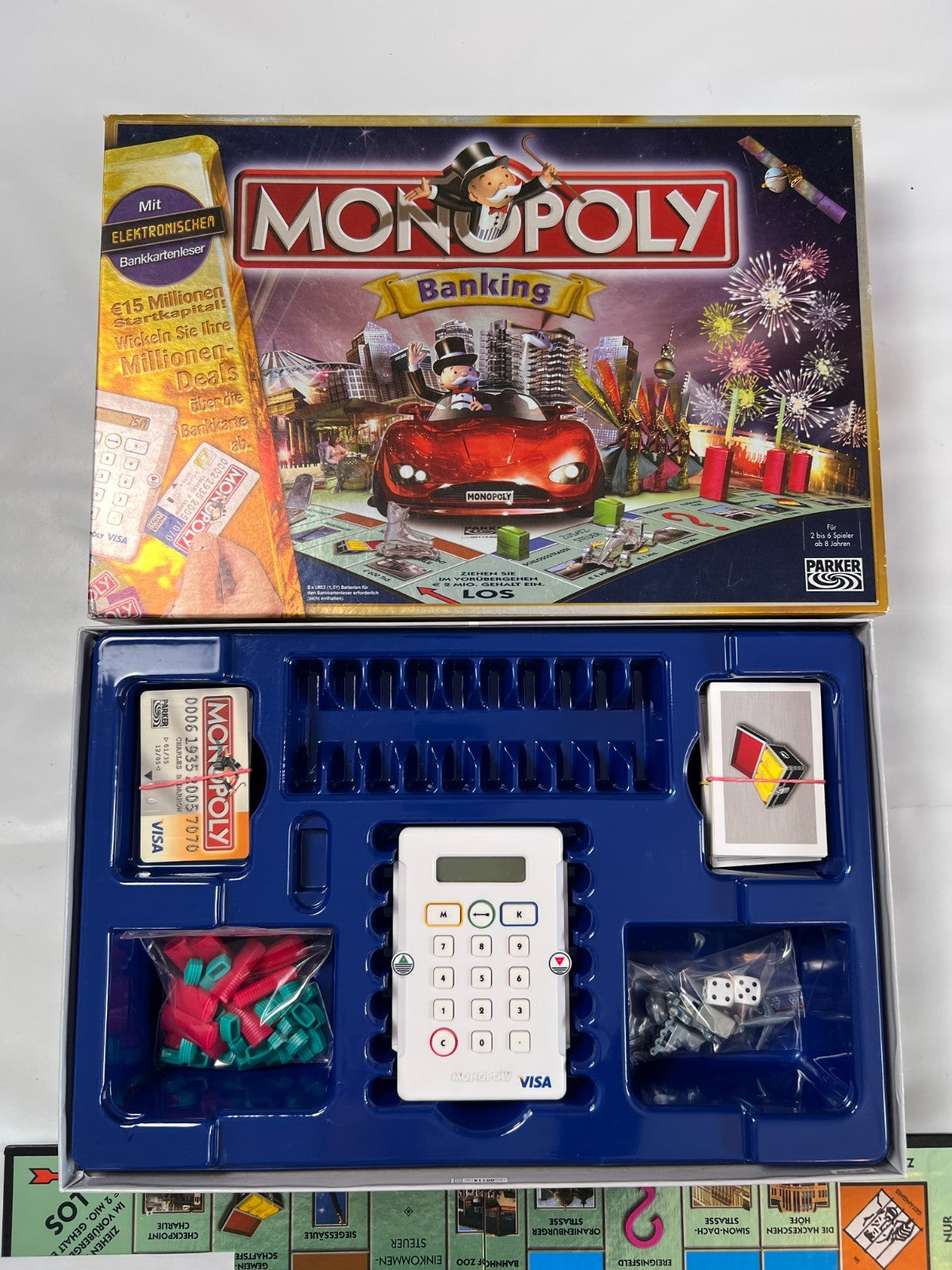 Brettspiel  Monopoly Banking  Parker 2005  Vollständig funktionsfähig - Ansicht 3