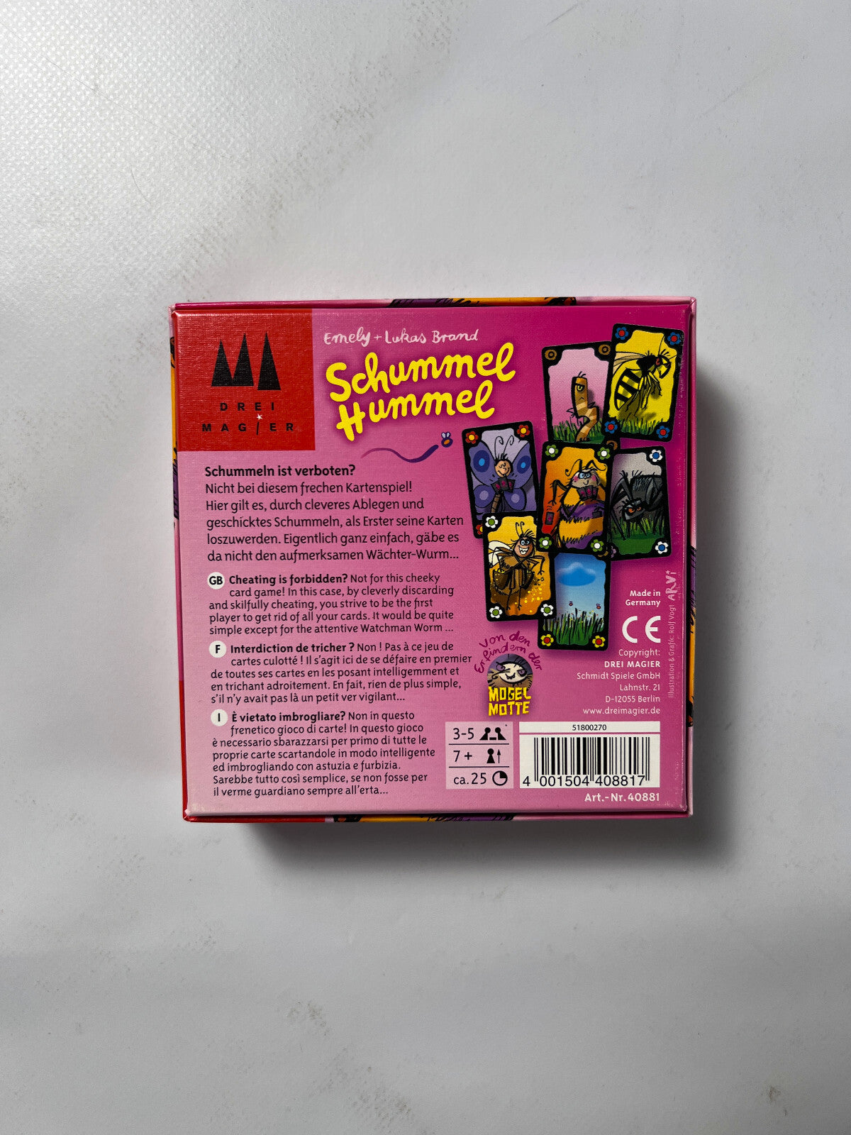 Detailfoto 8 – SKU A7086 – Kartenspiel gebraucht bei Brettspielimperium