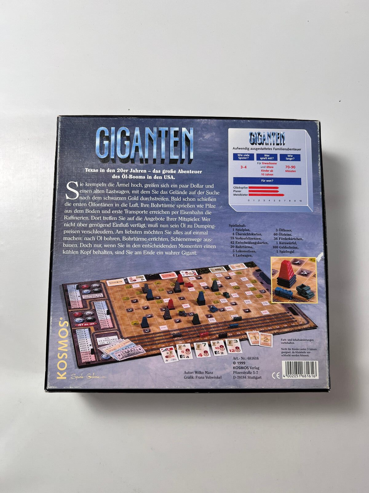 Detailfoto 10 – SKU A6868 – Gesellschaftsspiel gebraucht bei Brettspielimperium