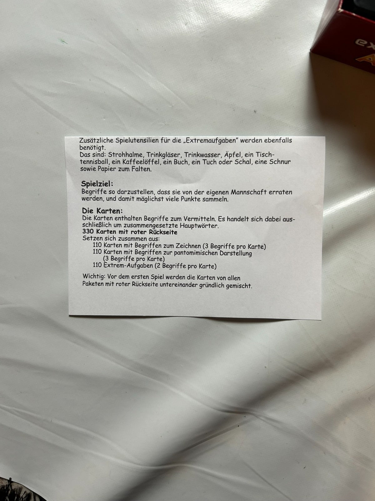 Detailfoto 11 – SKU A10604 – Gesellschaftsspiel gebraucht bei Brettspielimperium