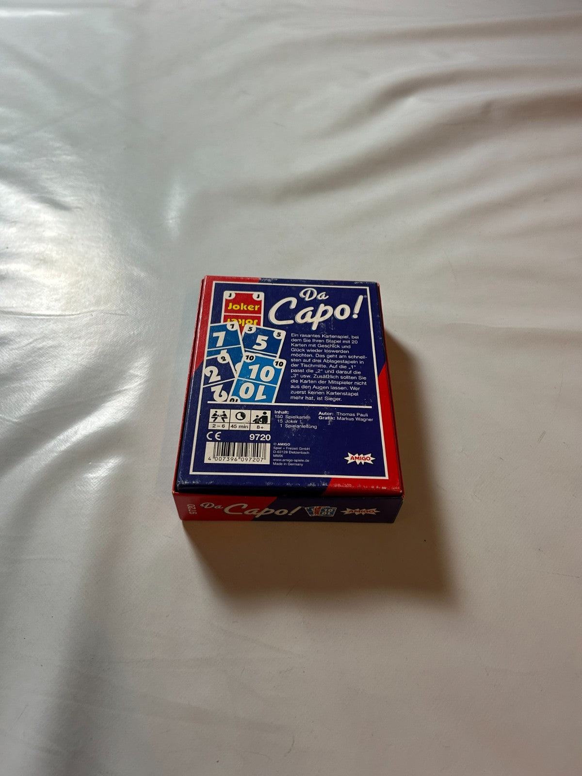 DA CAPO! - Amigo Kartenspiel 9720 Pauli - Vollständig - Ansicht 10