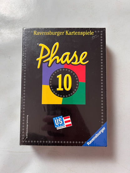 Phase 10 Kartenspiel Spiel alte Version Ravensburger 2005  NEU in Folie - Ansicht 2