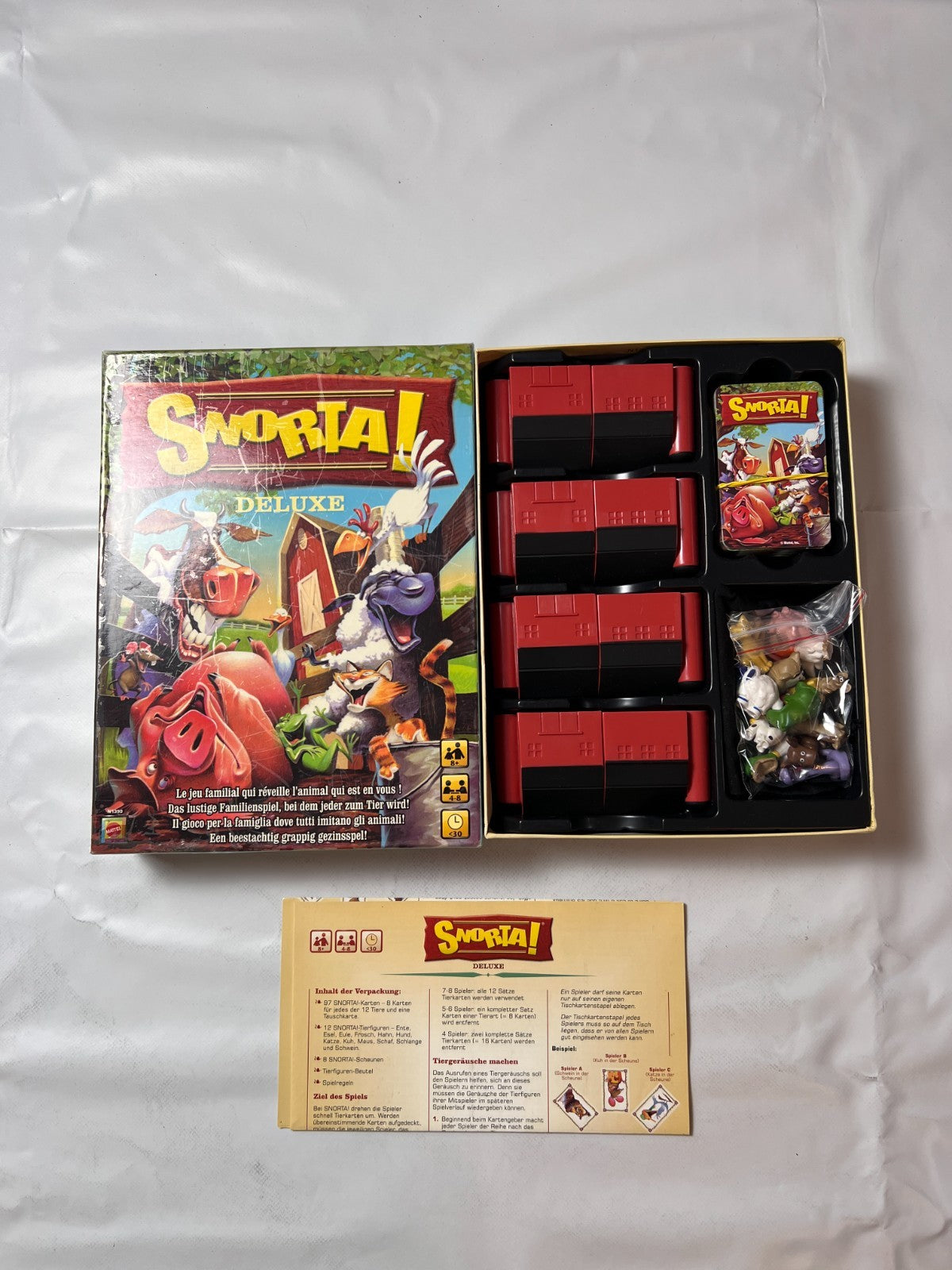 Snorta! Deluxe - Brettspiel Gesellschaftsspiel - Mattel 2009 - vollständig - Ansicht 3