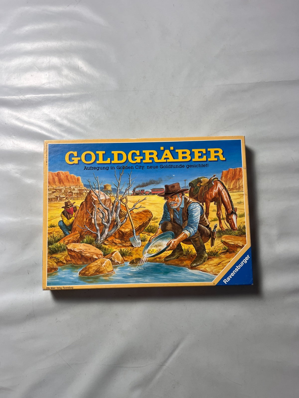 Goldgräber Brettspiel Aufregung in golden City  Ravensburger  Vollständig - Ansicht 5
