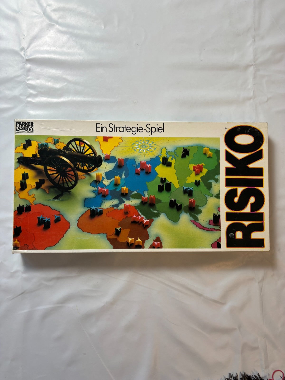 Risiko - Strategiespiel weiß Parker 1982 - Vollständig - Ansicht 2