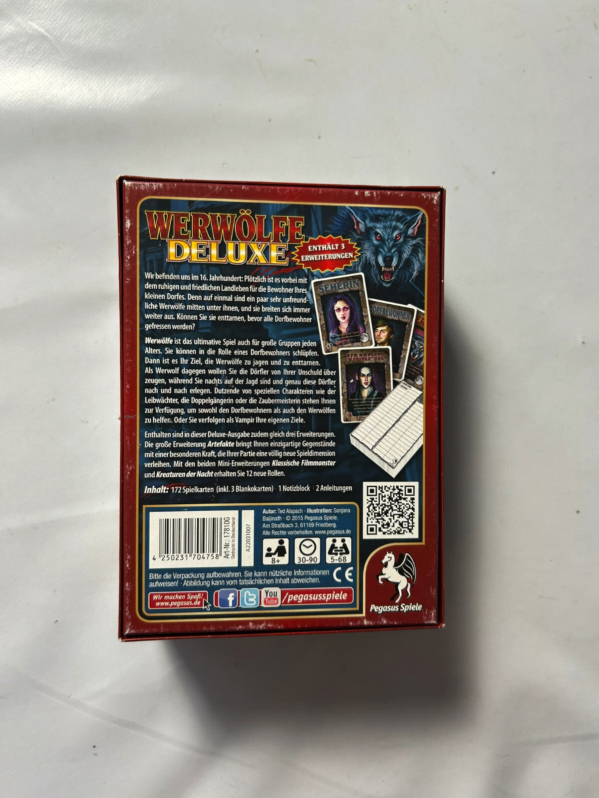 Detailfoto 8 – SKU A8630 – Gesellschaftsspiel gebraucht bei Brettspielimperium