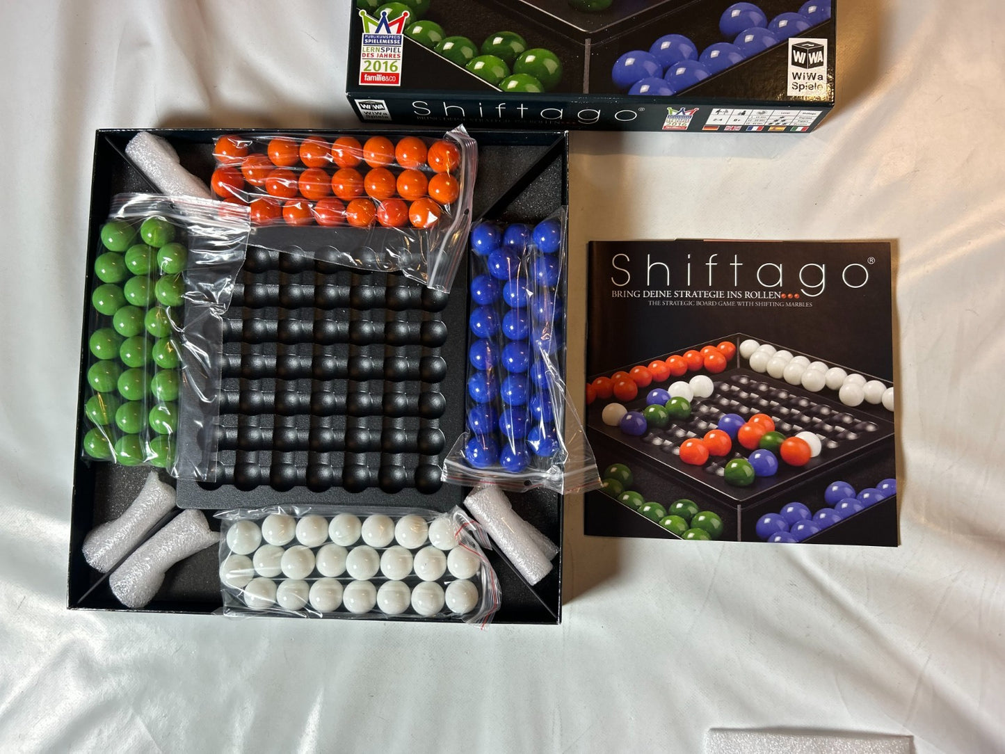 Shiftago WiWa Spiele Bettspiel Strategiespiel Familienspiel  Vollständig - Ansicht 6