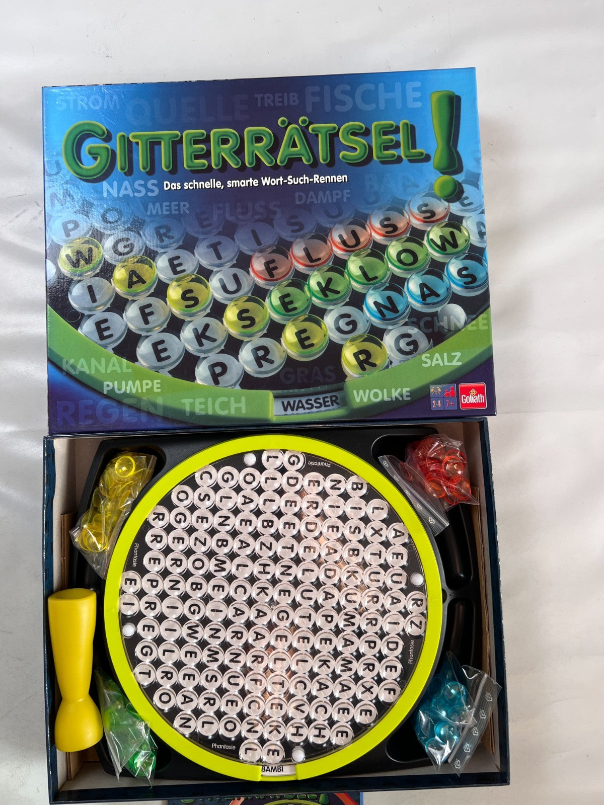 Gitterrätsel Goliath 70473 Brettspiel Gesellschaftsspiel - Vollständig - Ansicht 3