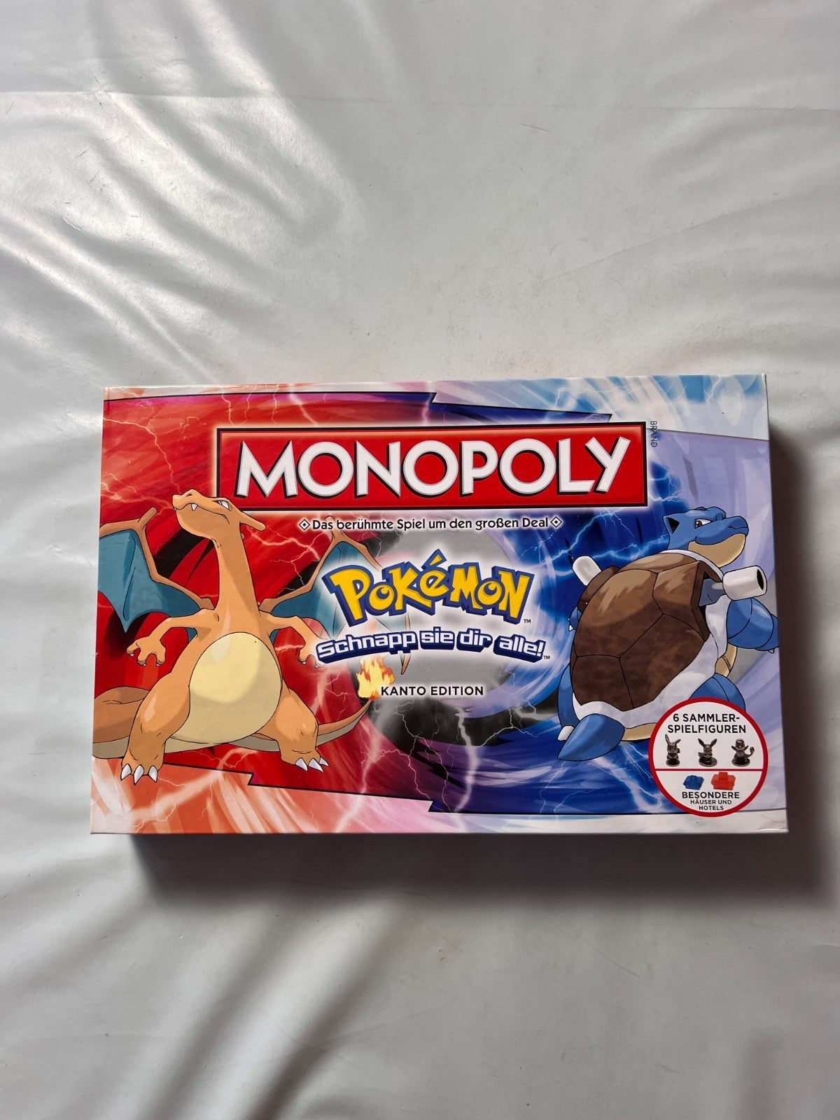 MONOPOLY  POKEMON  KANTO Edition deutsch Zinn Figuren  Vollständig - Ansicht 4