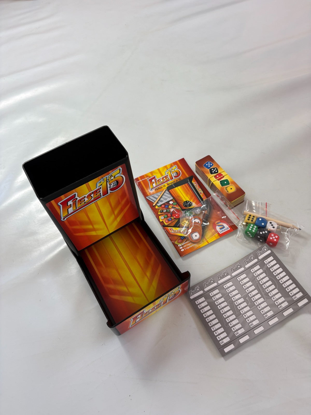 Fiese 15 Gesellschaftsspiel Würfelspiel Schmidt  Vollständig - Ansicht 9