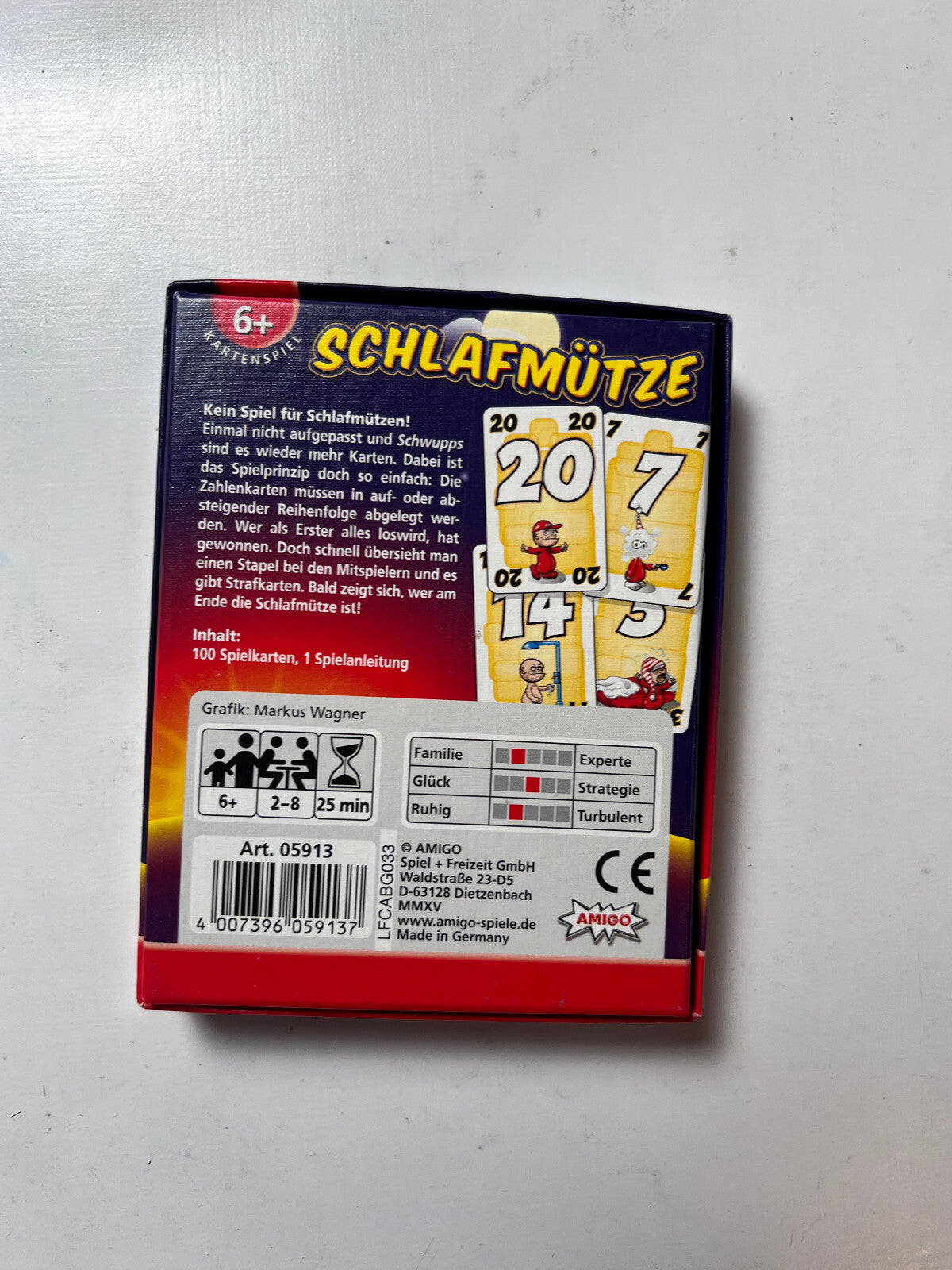 Detailfoto 10 – SKU A5761 – Kartenspiel gebraucht bei Brettspielimperium
