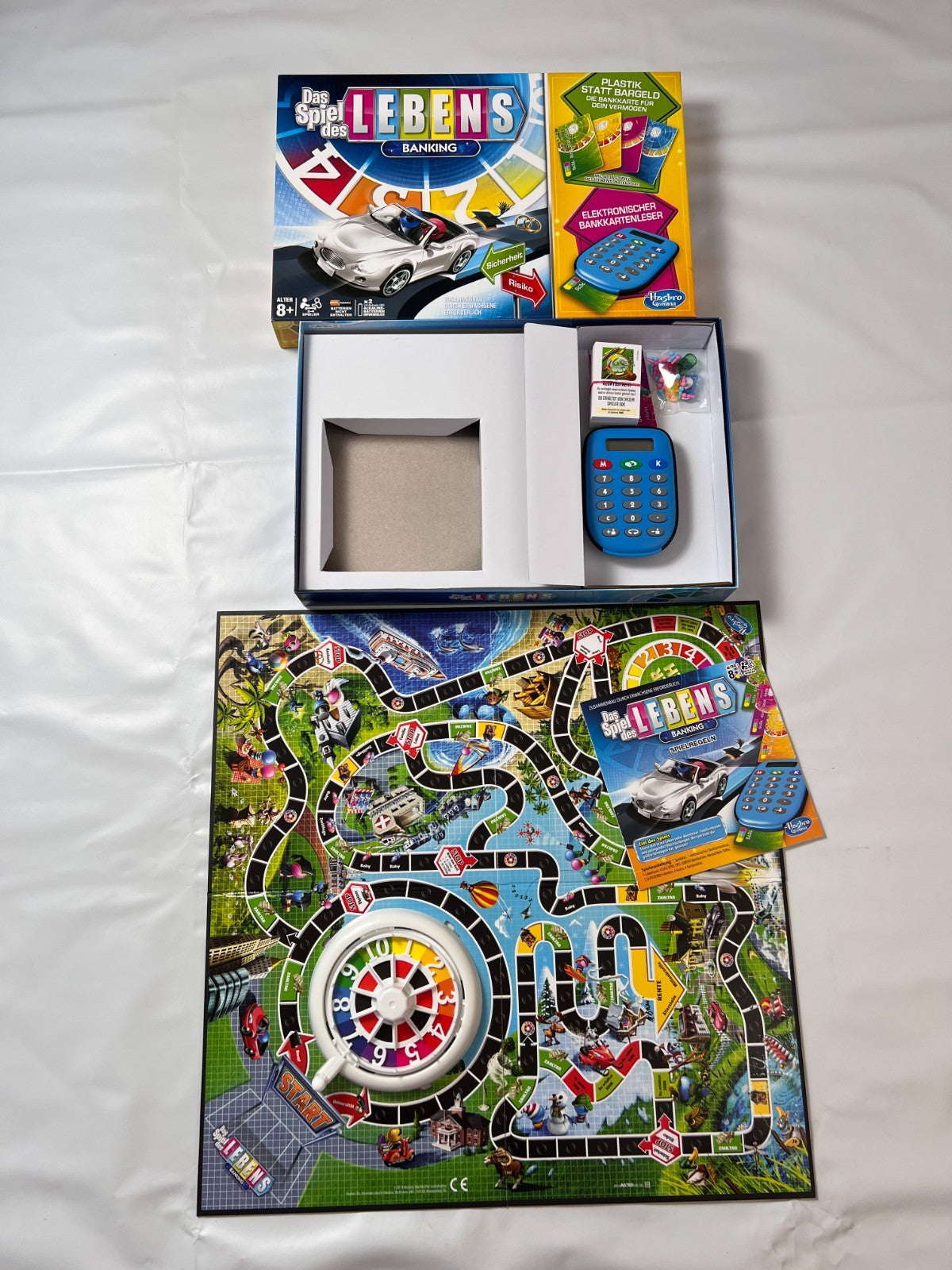 Das Spiel des Lebens Banking Hasbro Brettspiel - Vollständig - Ansicht 2