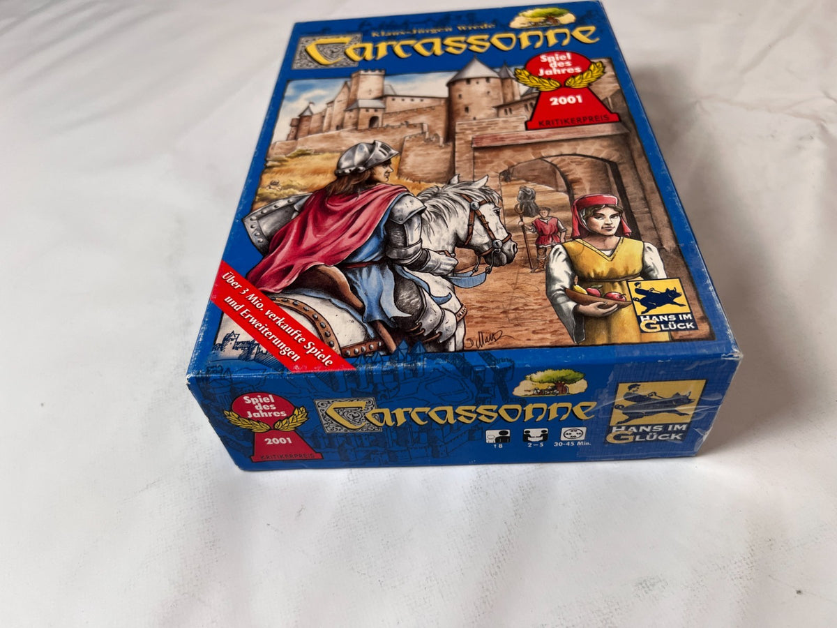 Carcassonne Hans im Glück2001 Altes Layout Legespiel Gesellschafts - Vollständig - Ansicht 9