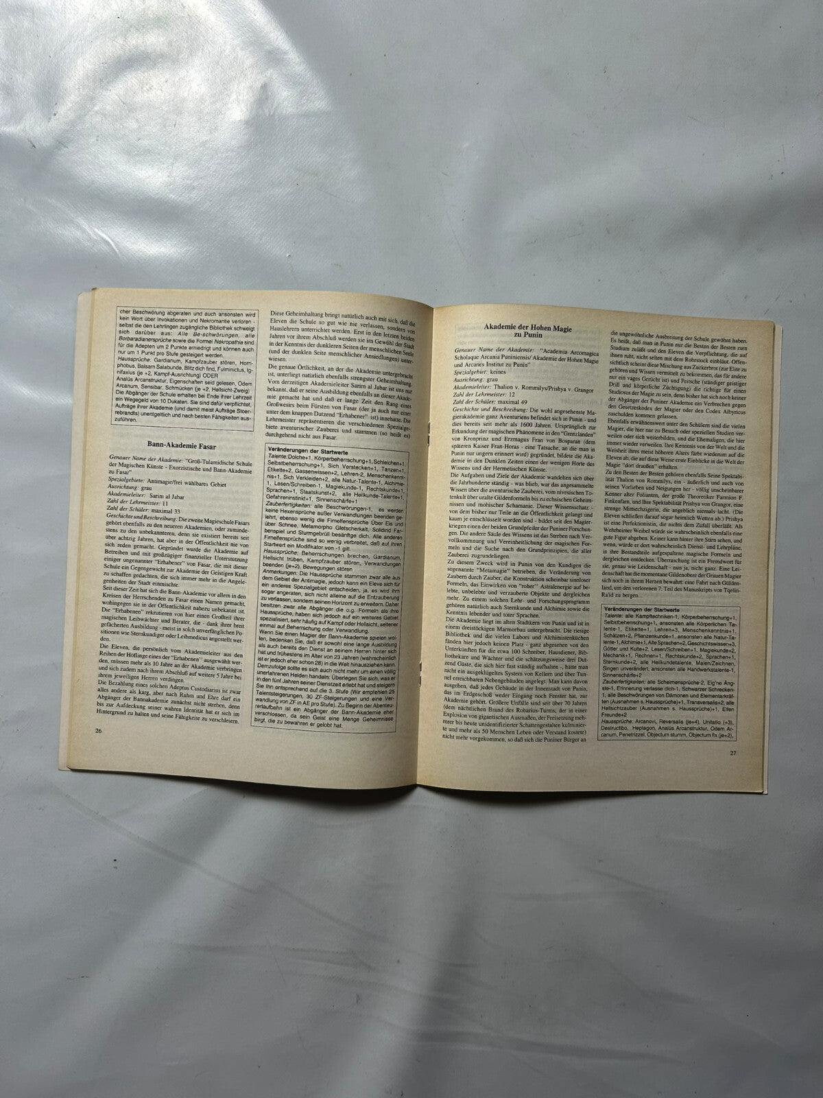 Detailfoto 4 – SKU A8749 – Rollenspiel-Buch gebraucht bei Brettspielimperium