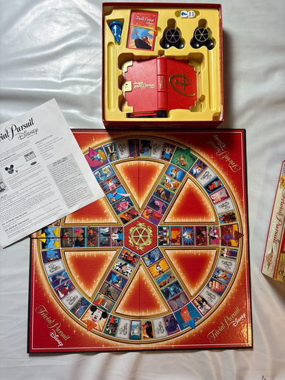 Trivial Pursuit Disney rote Edition Hasbro Spiel Gesellschaftsspie  vollständig - Ansicht 7